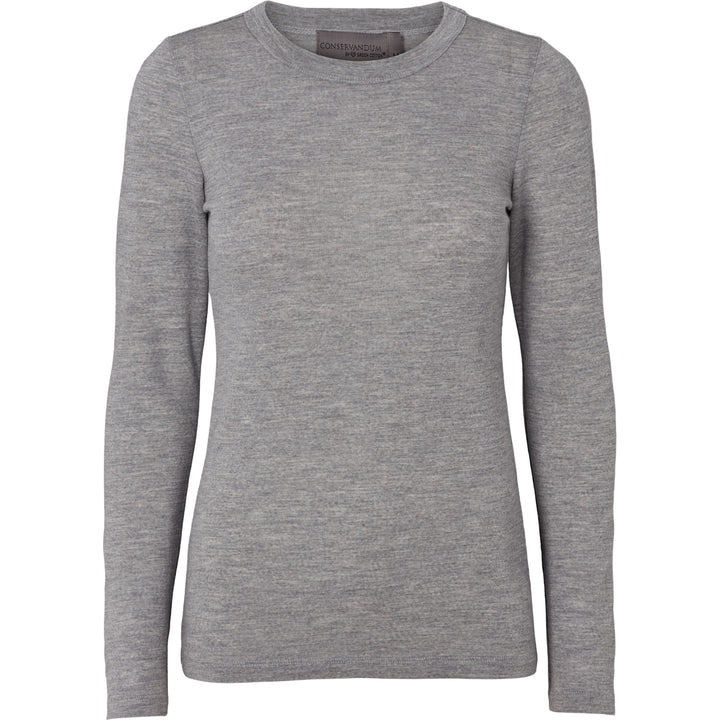 Langarmshirt aus Merinowolle