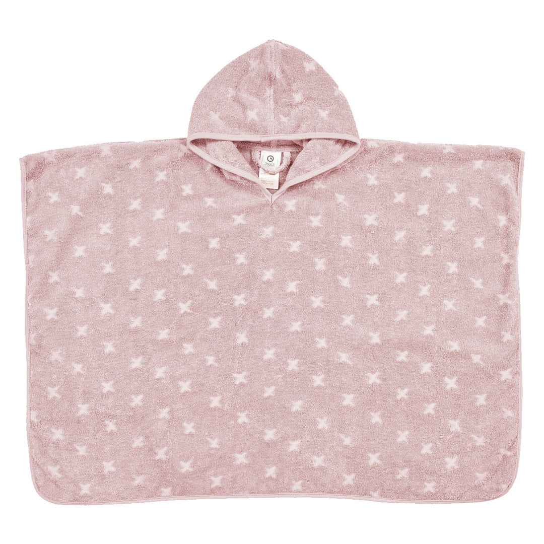 Frottee-Poncho