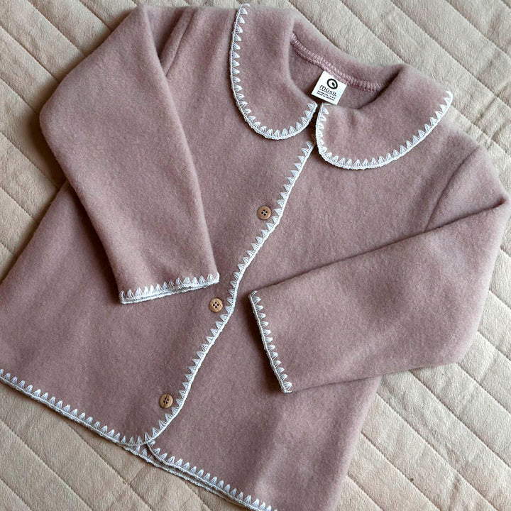 Fleecejacke aus Merinowolle