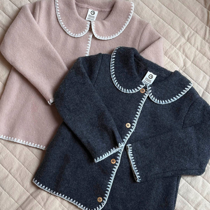 Fleecejacke aus Merinowolle