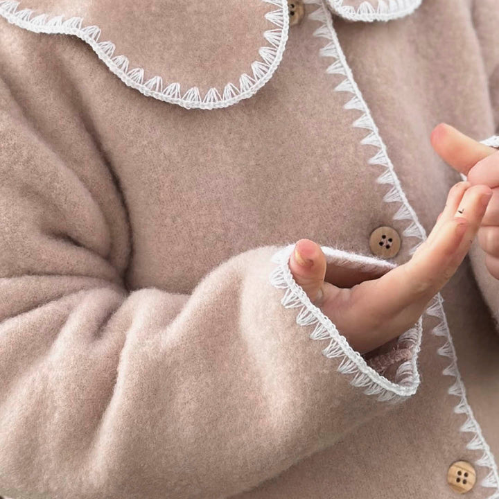 Fleecejacke aus Merinowolle