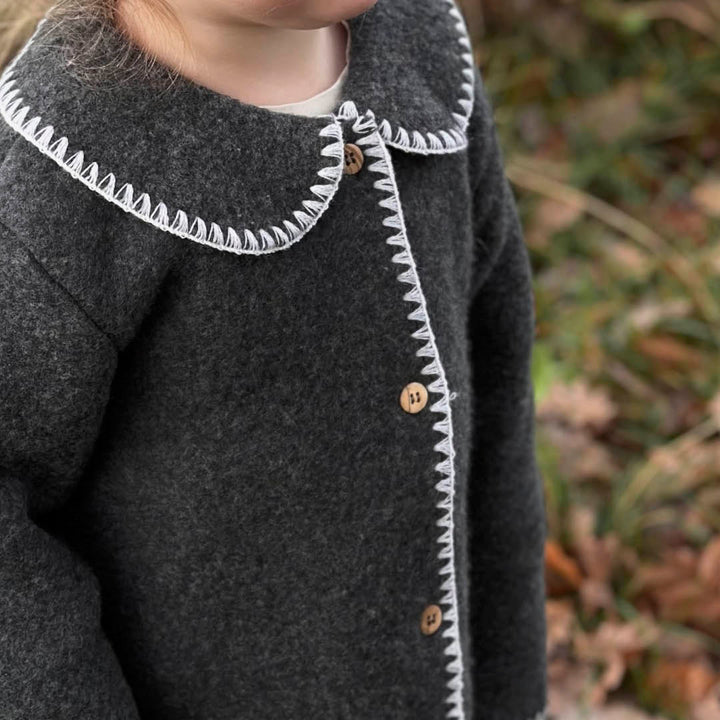 Fleecejacke aus Merinowolle