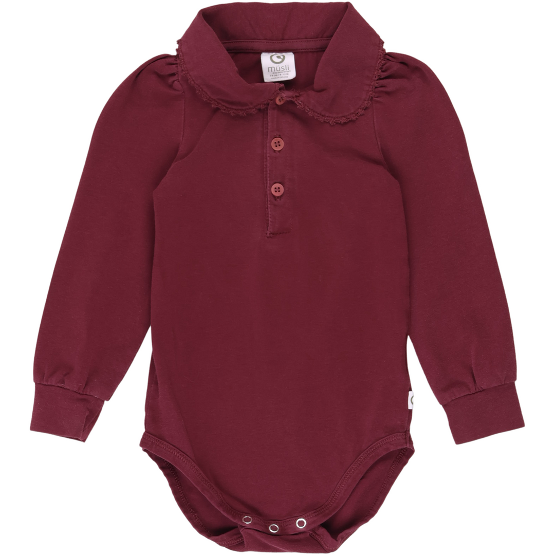 RE-LOVED Polo-Langarmbody