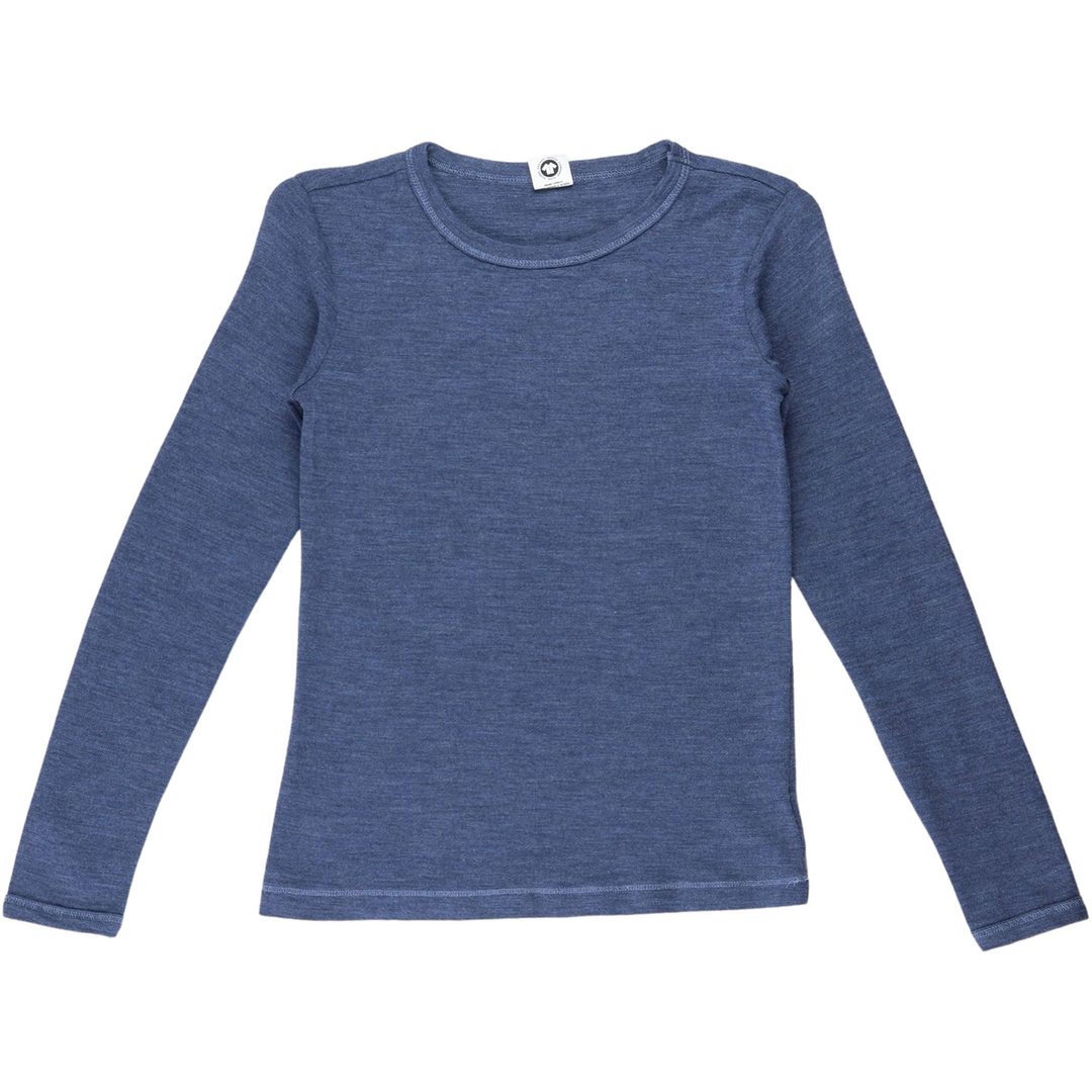 RE-LOVED Langarmshirt aus Merinowolle