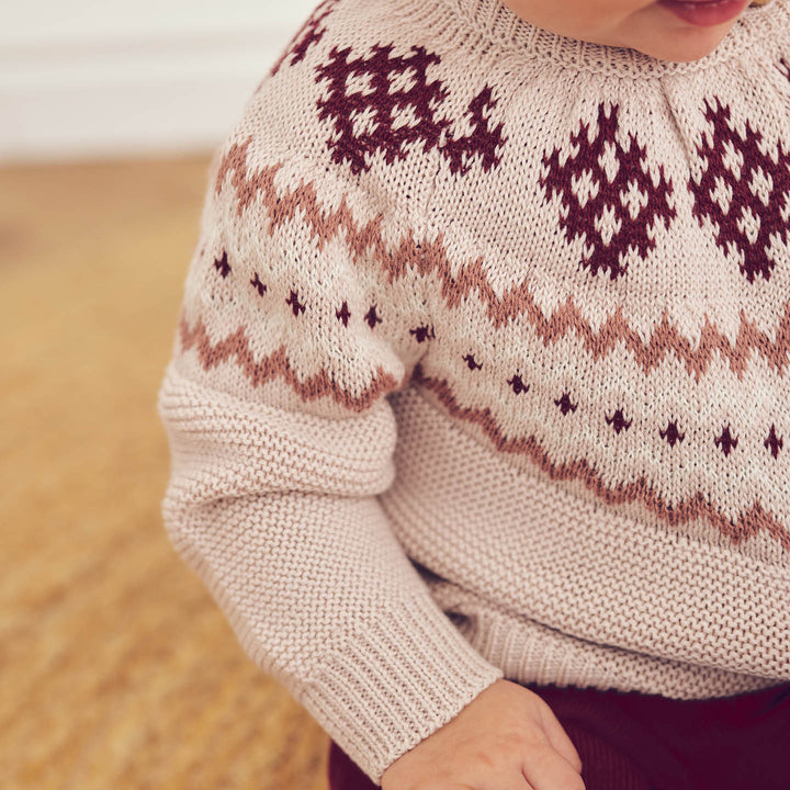 Babystrickpullover