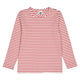 STRIPE rib langarm T-Shirt