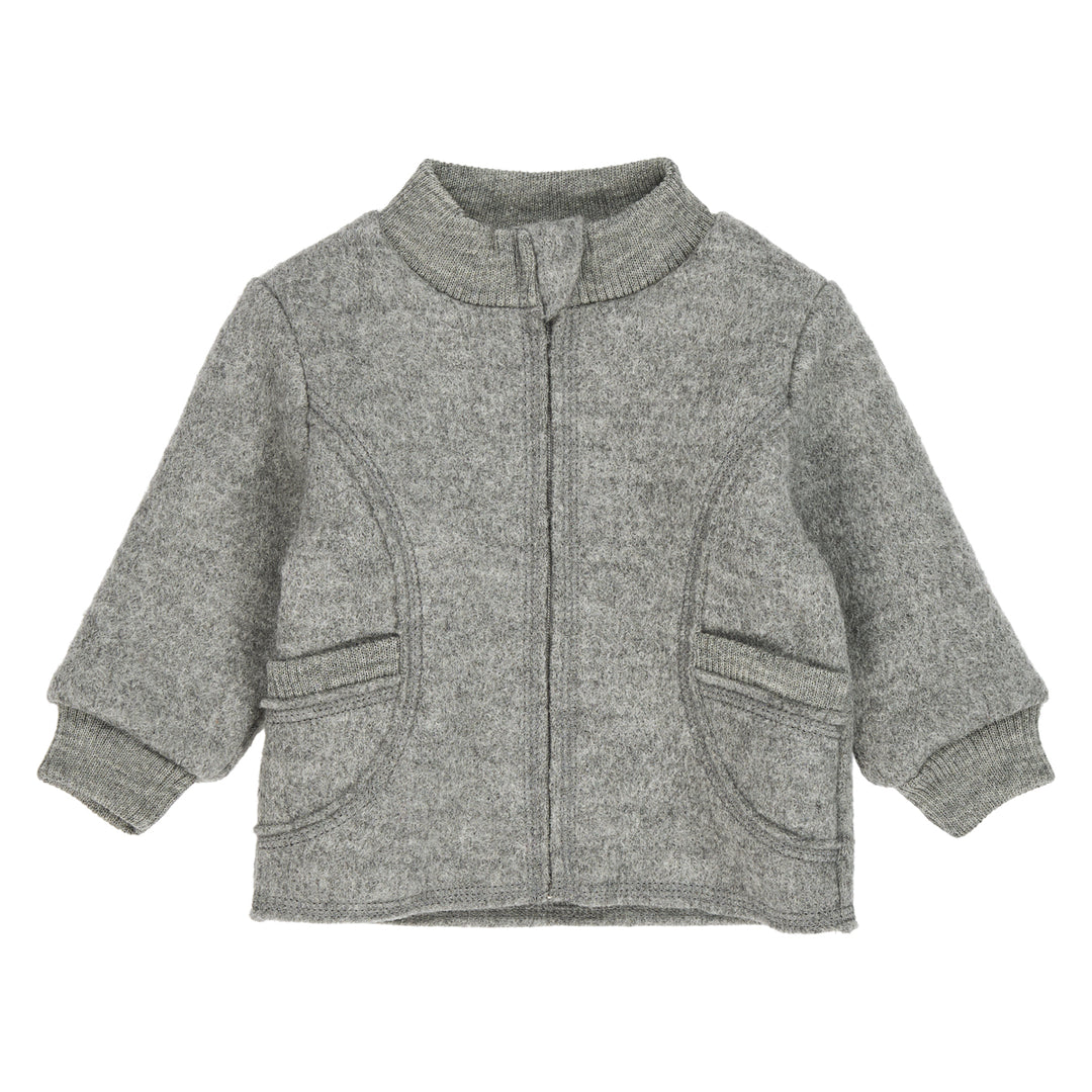 Babyjacke aus Wollwalk