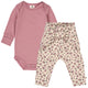 Set aus Langarmbody und Babyhose