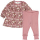 Set aus Babykleid und Babyleggings