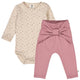 Set aus Langarmbody und Babyhose