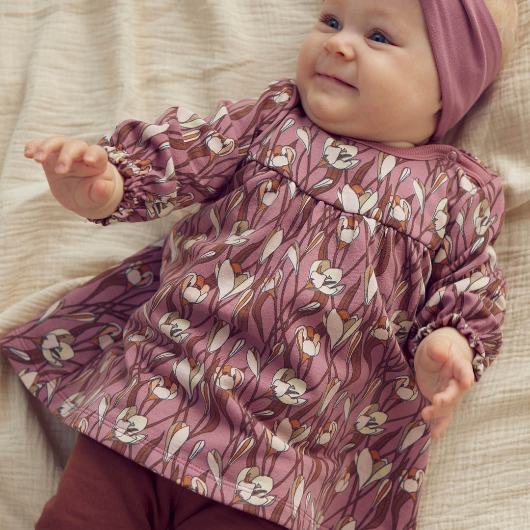 Set aus Babykleid und Babyleggings