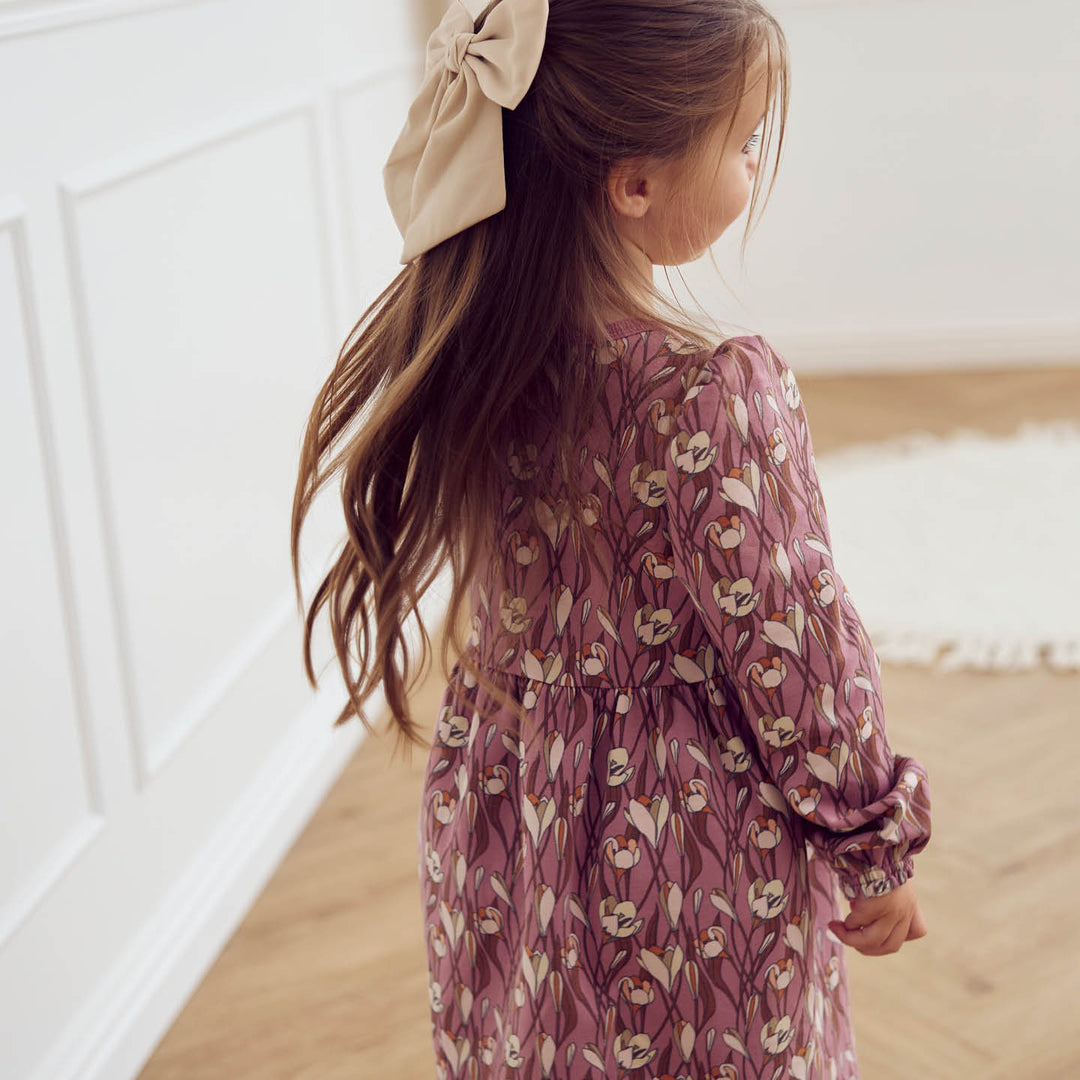 Set aus Langarmkleid und Leggings