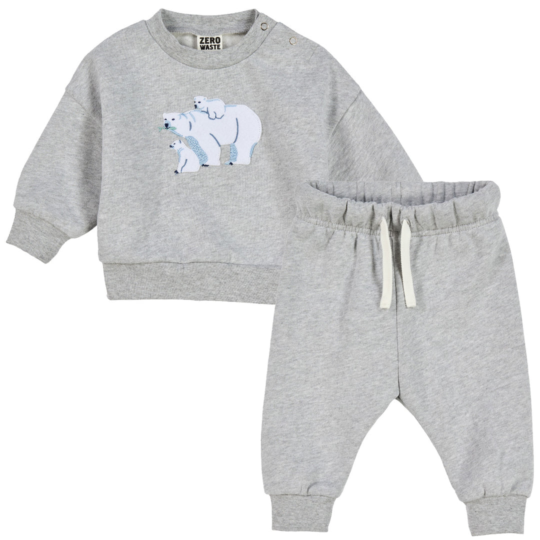 Set aus Babysweatshirt und Hose