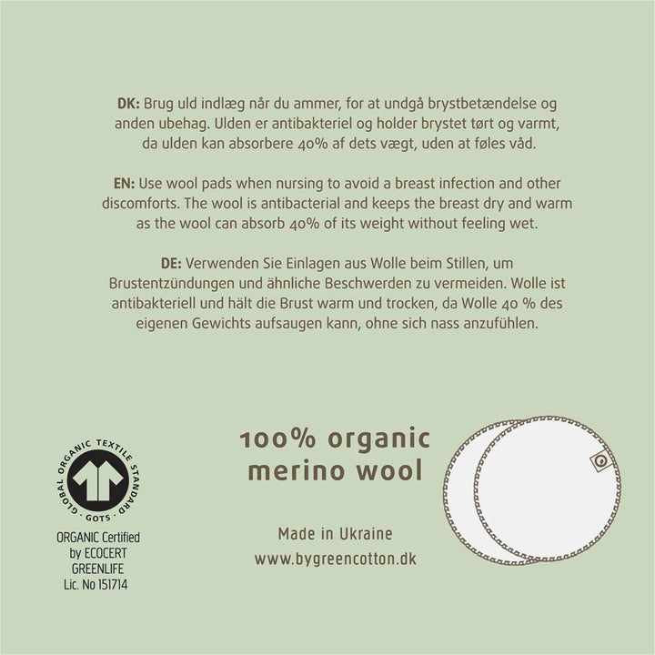 Stilleinlagen aus Merinowolle