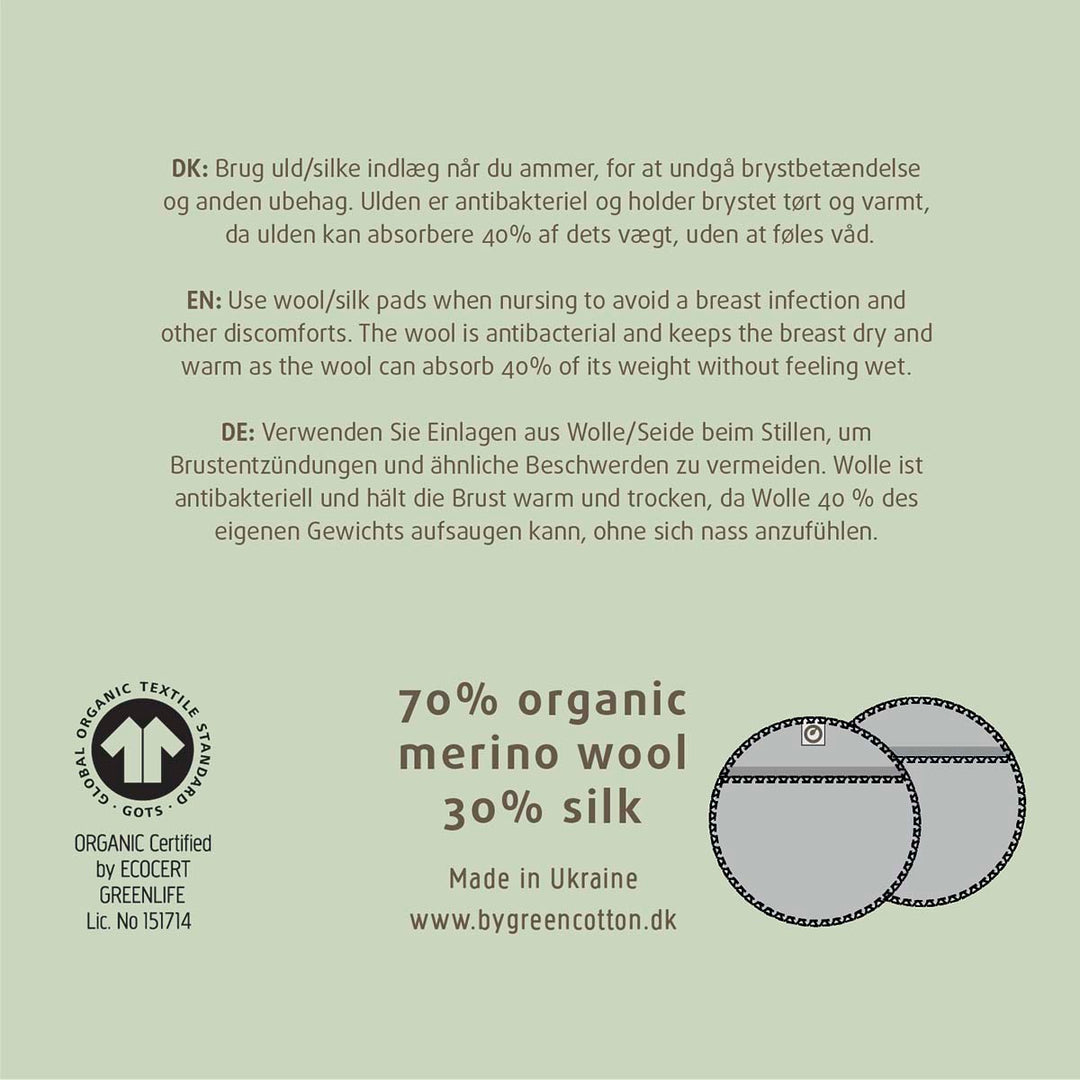 Stilleinlagen aus Merinowolle