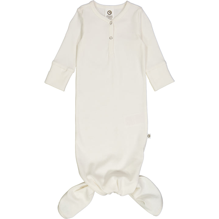 Babyschlafanzug mit Knotenverschluss