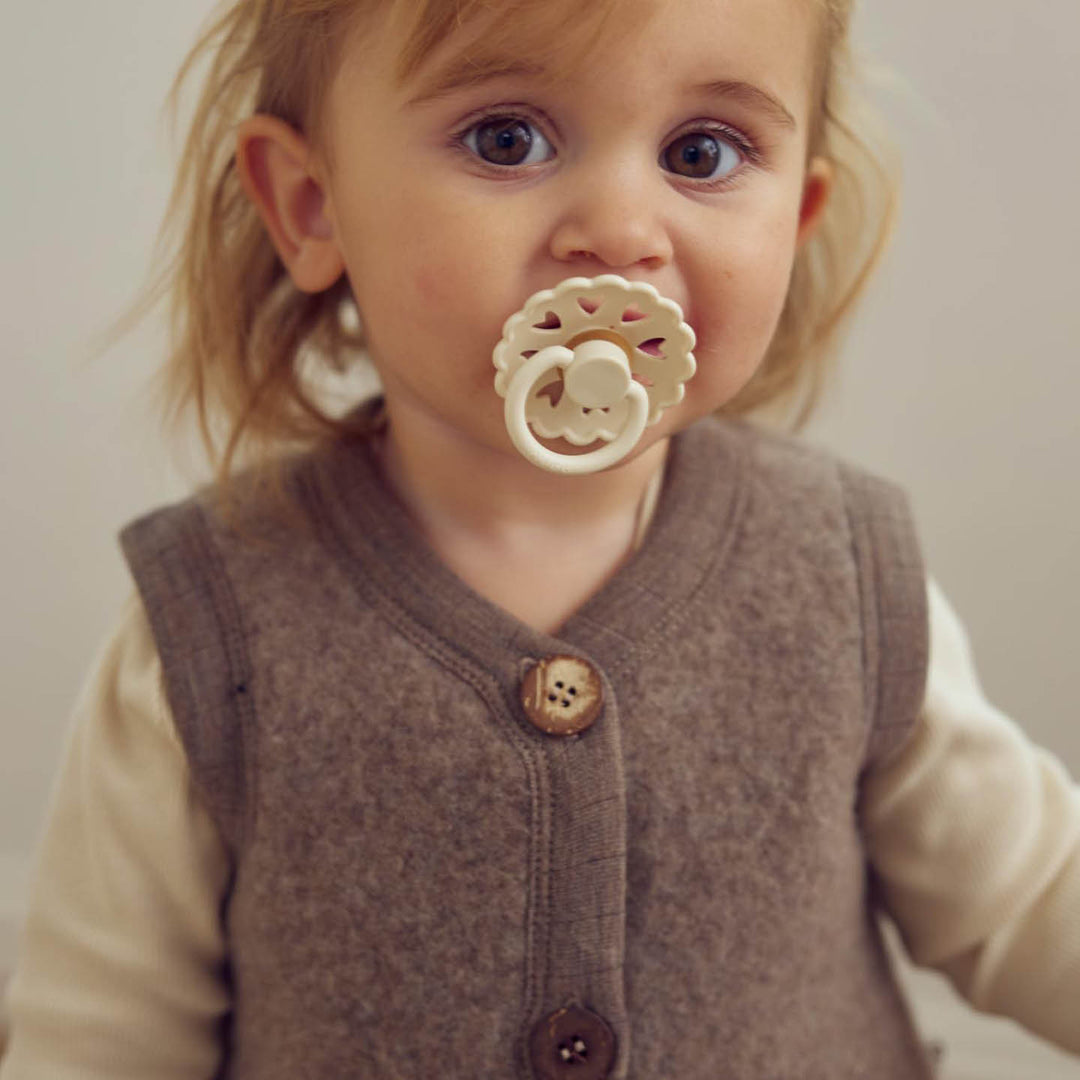 Babyweste aus Merinowolle