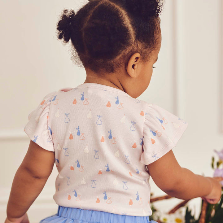 Set aus Kurzarmbody und Babyshorts