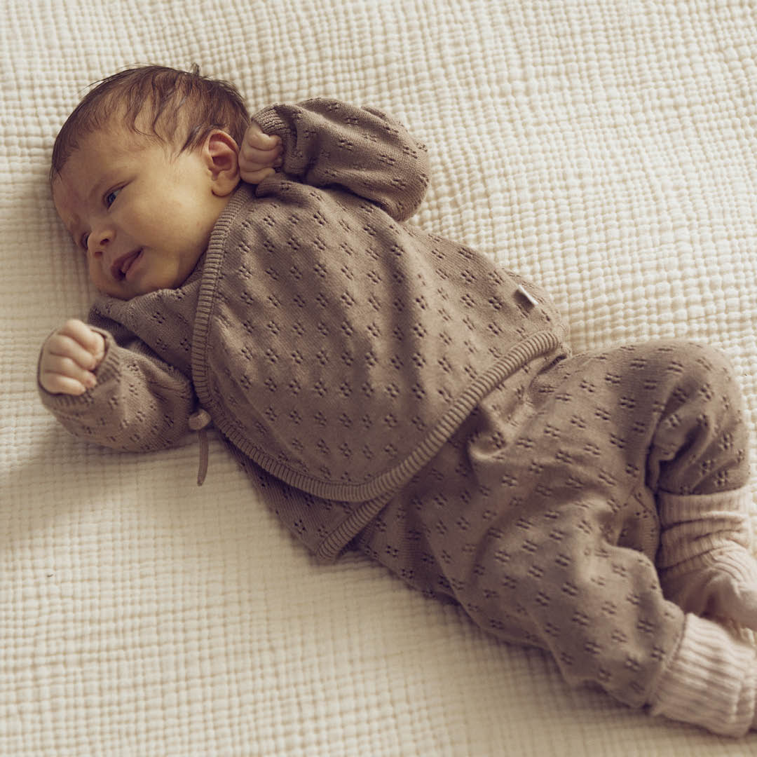 Baby Strickjacke
