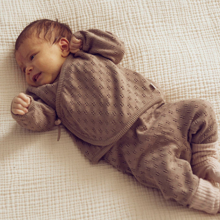 Baby Strickjacke