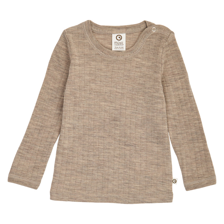 Babylangarmshirt aus Merinowolle