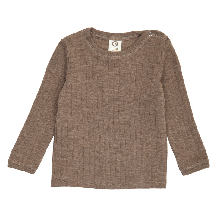 Babylangarmshirt aus Merinowolle