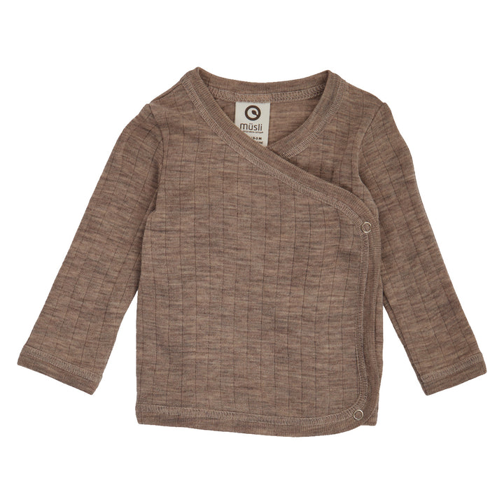 Baby Wickeljacke aus Merinowolle