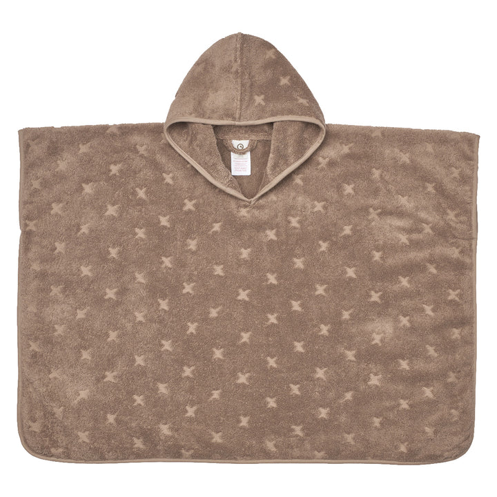 Frottee-Poncho