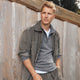Herren Langarmshirt aus Merinowolle