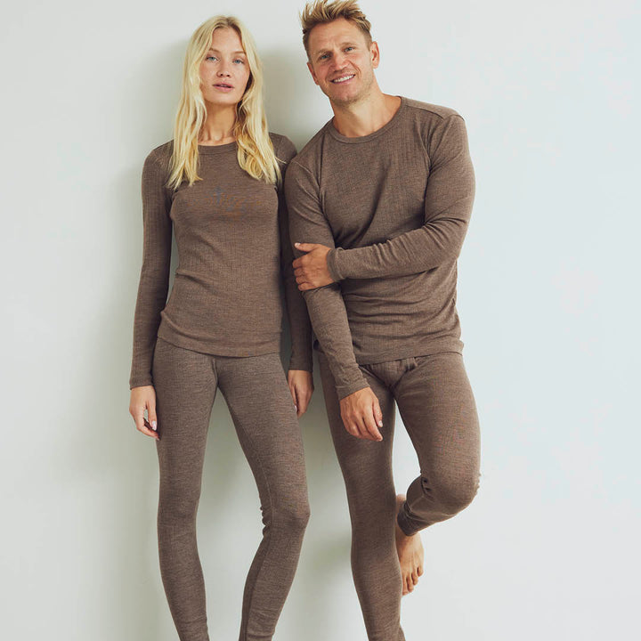Herren Langarmshirt aus Merinowolle