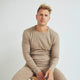 Herren Langarmshirt aus Merinowolle
