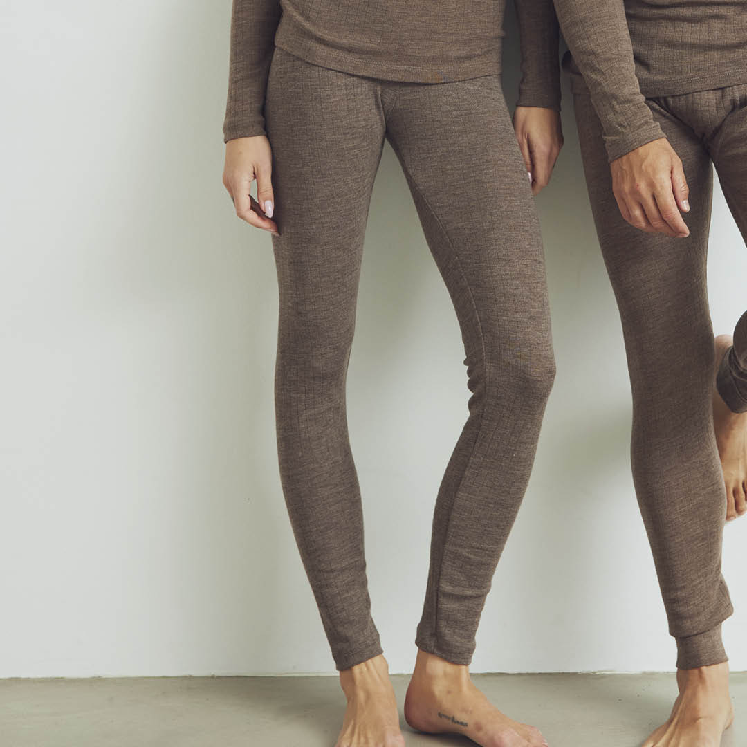 Leggings aus Merinowolle