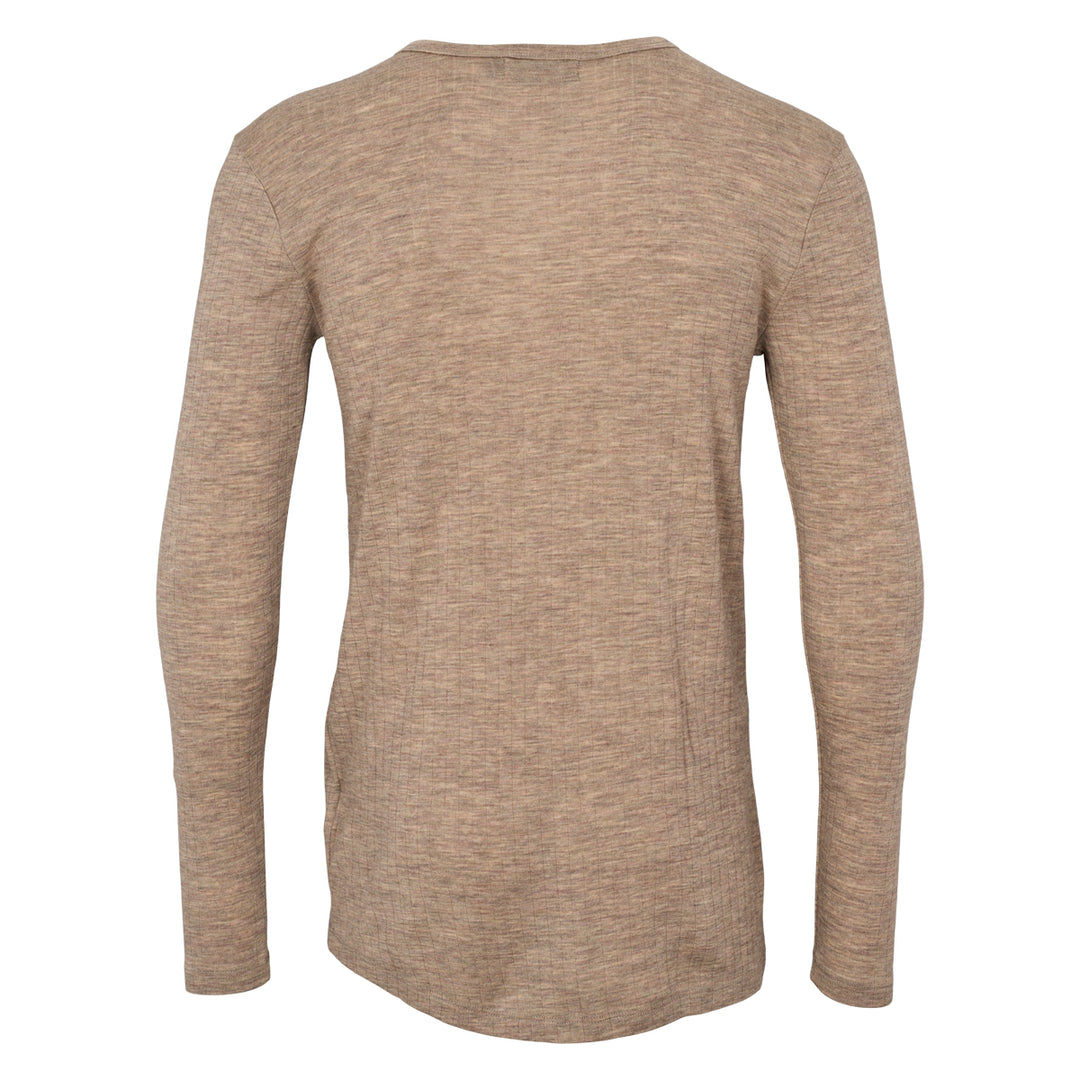 Herren Langarmshirt aus Merinowolle