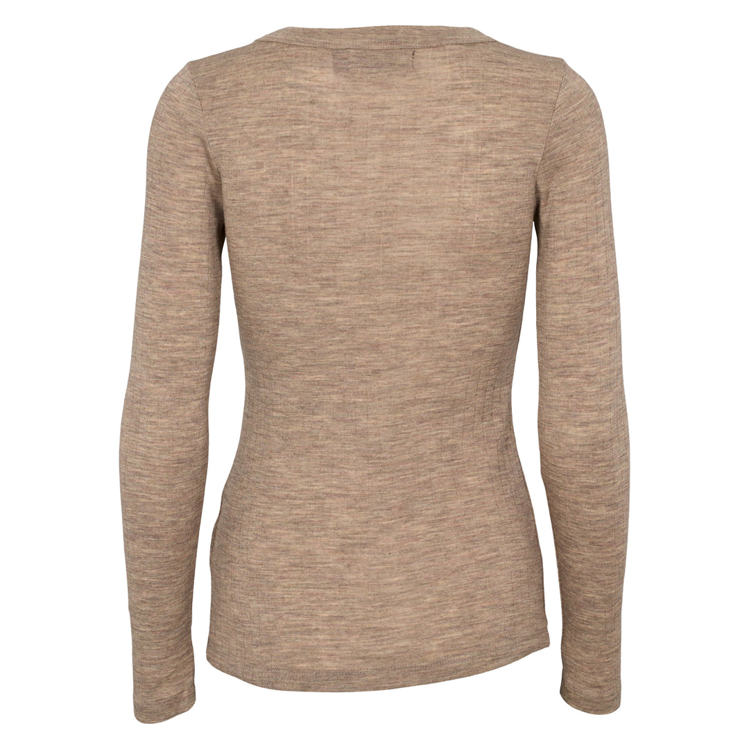 Langarmshirt aus Merinowolle