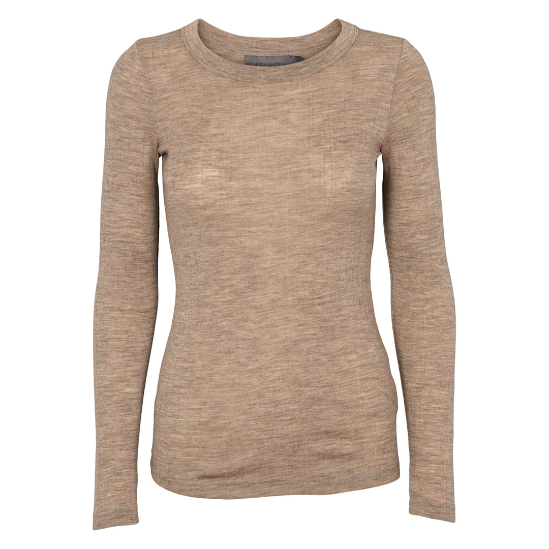 Langarmshirt aus Merinowolle