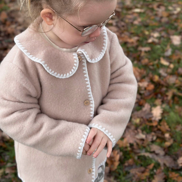 Fleecejacke aus Merinowolle