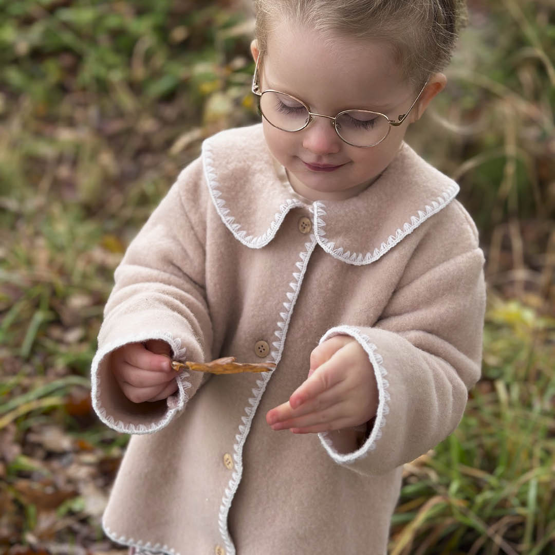 Fleecejacke aus Merinowolle
