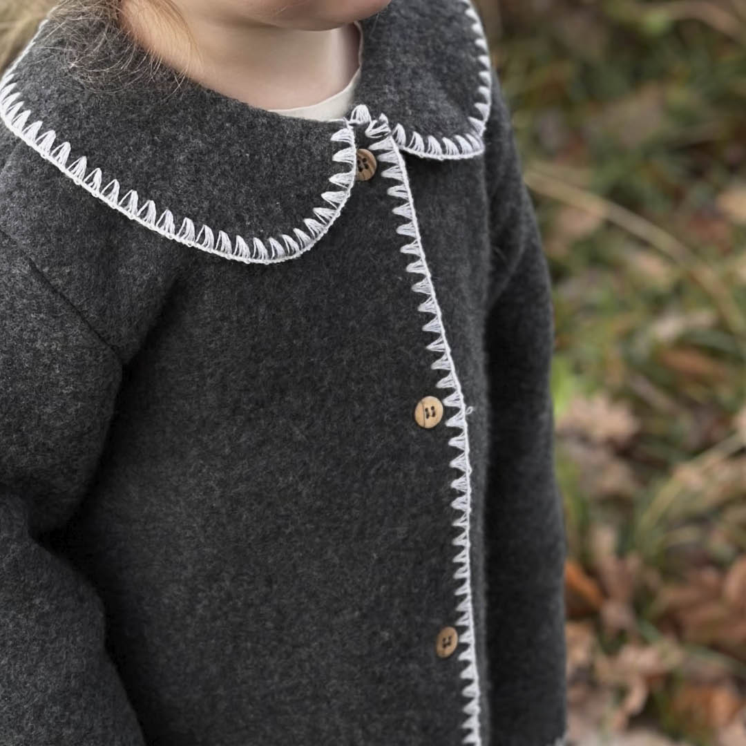 Fleecejacke aus Merinowolle