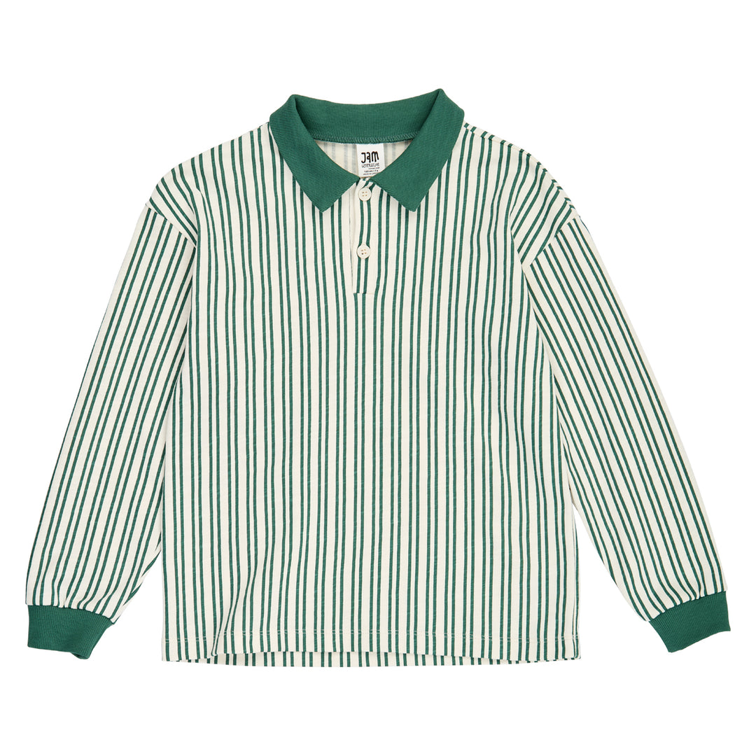 Langarmpoloshirt