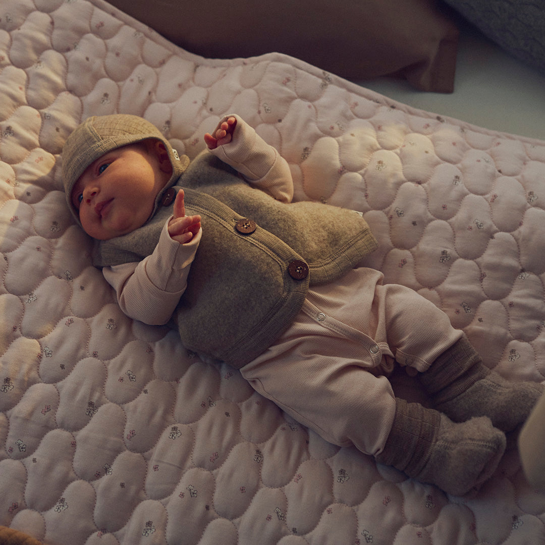 Babyweste aus Merinowolle