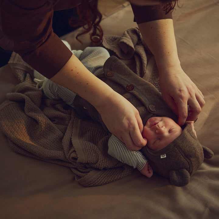 Babyweste aus Merinowolle