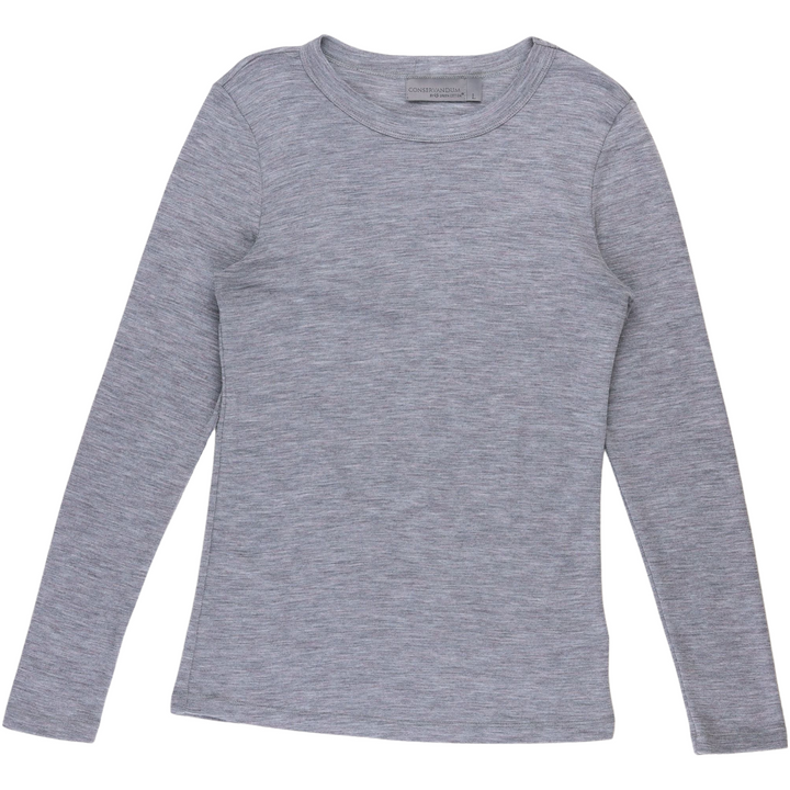 RE-LOVED Langarmshirt aus Merinowolle