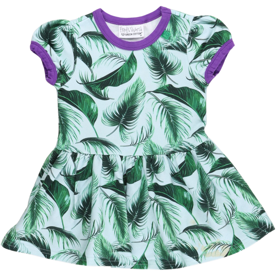 RE-LOVED Kleid mit Palmendruck - Online exklusiv