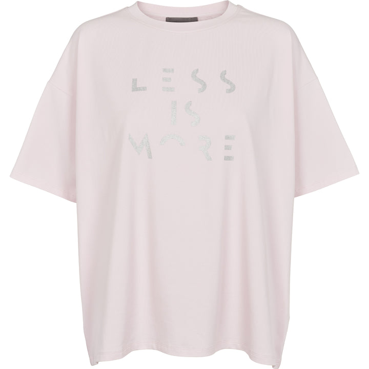 T-Shirt mit Text „less is more“